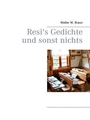 cover image of Resi's Gedichte und sonst nichts
